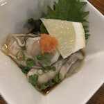 炉端のユーカラ - 厚岸産　カキ酢