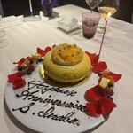 ラ ターブル ドゥ ジョエル・ロブション - バースデーケーキ