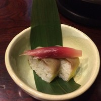 いし橋 - ミョウガと押し寿司