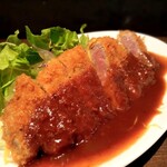 洋食の朝日 - ビーフカツ