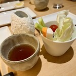 串の坊 - お茶と野菜ステック