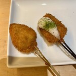 串の坊 - しいたけ？だった気が…とマグロ