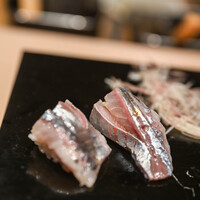 鮨松波 - 《相模灣（さがみわん）》"竹筴魚（まあぢ）"