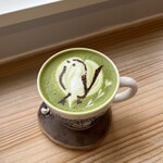 ザ バード ウォッチング カフェ - 抹茶ラテ¥700