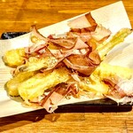 沖縄酒場 離〜Hanare〜 - 島らっきょう天ぷら