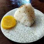 百姓うどん - おにぎり