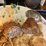 ゴリラ食堂 - ハンバーグ