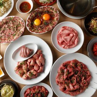 【四谷焼肉ヒロミヤ監修】タンとタン焼肉いわしげのコース開始