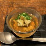 魚弥長久  - 焼き茄子のムース