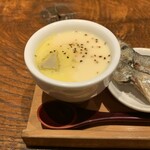 魚弥長久  - フォアグラの茶碗蒸し