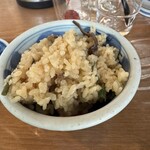 そば処 湧水 - 限定の炊き込みご飯