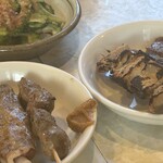 やきとり ミートステーション - もつ焼き