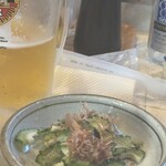 やきとり ミートステーション - 生ゴーヤー刺し