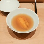 すし 良月 - むらさき雲丹（青森産ダイセン）いちご煮風