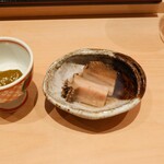 すし 良月 - 千葉大原あわび肝ソース