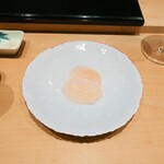 すし 良月 - あわびの貝柱