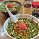 さかえや 本店 - 満州にらラーメン（醤油）