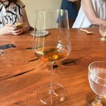 レストラン ナズ - 火入れした佐藤錦 桜の花 アオモジ