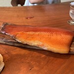 レストラン ナズ - 八千穂漁業の３年半サーモン