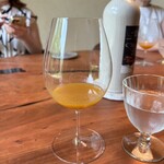 レストラン ナズ - 長野産ほおづき 胡麻の香り 加賀棒茶