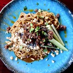 中華料理 口福 - ◾️6月下司の訪問◾️ ◎今月ののオススメ
      　＊6月の限定メニュー　
      　・冷やし黒胡麻担担麺　夏の喜びが更新された。