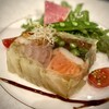 アルタビスタガーデン  - 魚介と野菜のテリーヌ。
