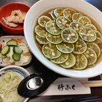 竹ふく - すだちそば　1450円