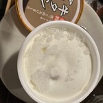 伊達藩長屋酒場 - デザートに牛タンアイス。ネタに走りきれず残念な品だった。