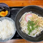 四季彩々 - 昼うどん　TKG付き
