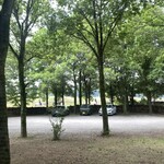 TOKYO CLASSIC CAMP CAFE - 道路には数頭の馬が。