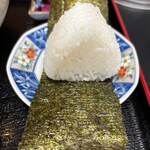 レストラン 川かぜ - ★冷たい地鶏真麻うどん（おにぎり付き・750円税込）大盛（100円税込）★