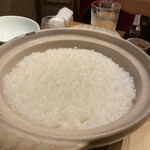 にかい笹木 - お米が立っています