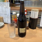 アカマル屋鮮魚店 - ■大瓶￥649：中瓶ではなく大瓶というのがまず嬉しいし、この価格設定もありがたい。