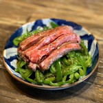 アゲダチ - レア青椒肉絲