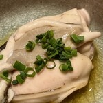 すしやのたい悟 - 生牡蠣さんでーす。④