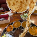 南インドレストランMARUDHU - 渦巻きパロッタ