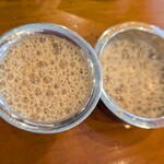 南インドレストランMARUDHU - 泡立てチャイ　旨い！