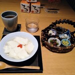 サントリー美術館 shop×cafe - 彩り豆乳花〜しょうがシロップ掛け〜