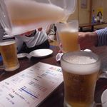 清華楼 - 生ビール(サントリーモルツ)