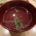 鮨 真菜 - 吸い物