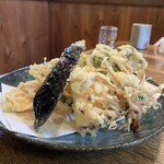 Shinano - 野菜天ぷら　　　1100円