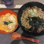 名代 富士そば - 料理写真:朝食セット460円(2025.6.20)