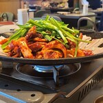 韓国料理 キムチャチャ 横浜西口店 - お店の方が仕上げてくれます♡