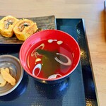 うな賀 - 見事な出汁の"お吸い物"。