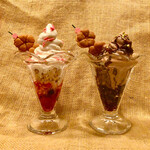 王子珈琲焙煎所 サクラピアス - 飛鳥山ジェラートぱふぇ