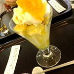 IORI 京都大丸店 - ゆずとクリームチーズのパフェ