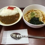 山田うどん - 朝カレーセット 300円