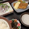 洲崎食堂 - 鯵のスペシャル定食