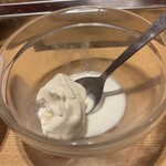 串家物語 AEON Mall Tsukuba店 - 食後のアイス