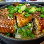 麺屋 青山 - うなやき丼600円